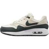 Air Max 1 GS Pale Ivory Bicoastal Kids Sneakers Cream White Vintage-Green DZ3307-113
