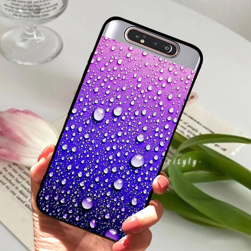 Чехол для Samsung Galaxy A80 A 80 Ударопрочный Мягкий ТПУ Силиконовый Чехол для Телефона Для Samsung Galaxy A80 Funda A80 2019 Capa Мультяшный
