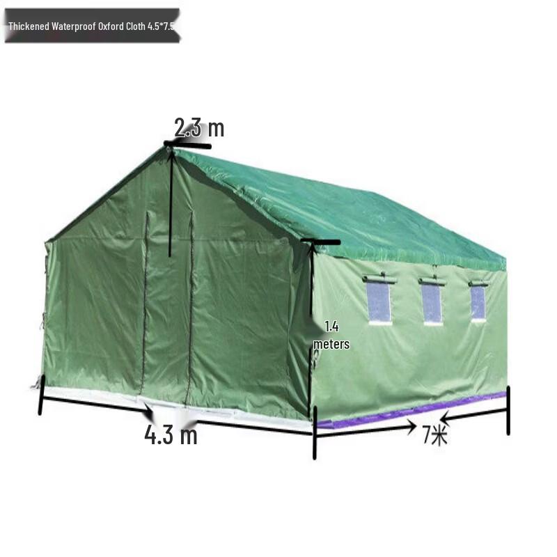 Heavy-Duty Waterproof Field Engineering Tent