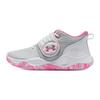 UA Zone BB Non-Slip Durable Breathable Mid-Top Basketball Shoes Kids Sneakers Gray Pink 3024262-100