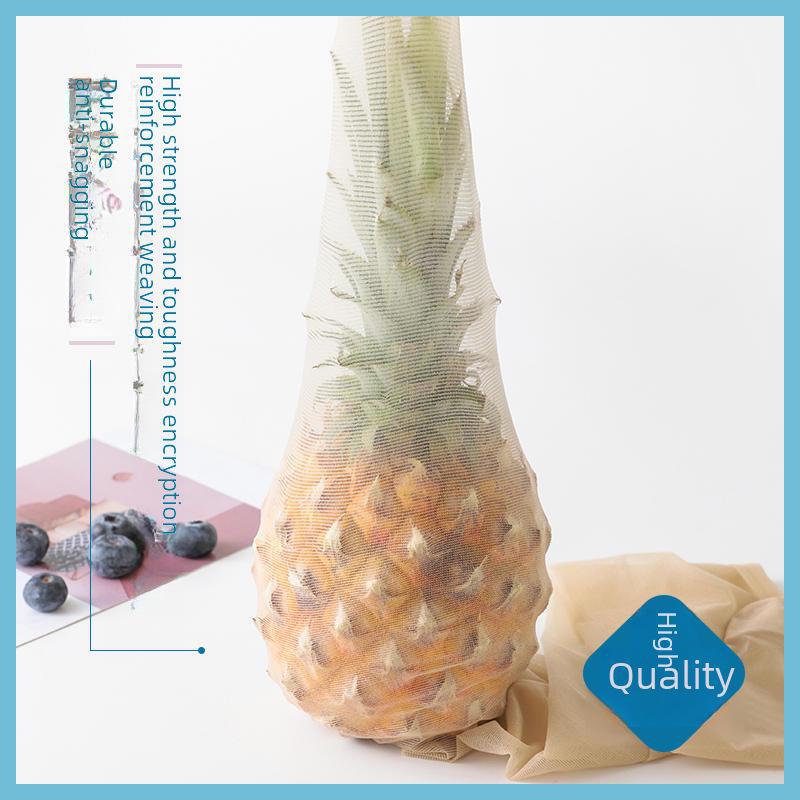 Колготки из ультратонкого бархата с принтом ананаса 15D - весна/лето, не зацепляющиеся