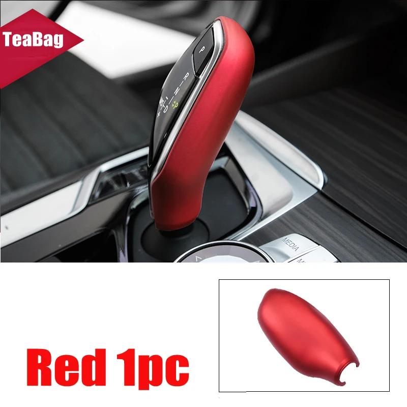 Car Styling automatic speed gear shift knob head Covers Stickers For BMW 5 7 series G30 G38 G11 G12 X3 G01 Car Modification