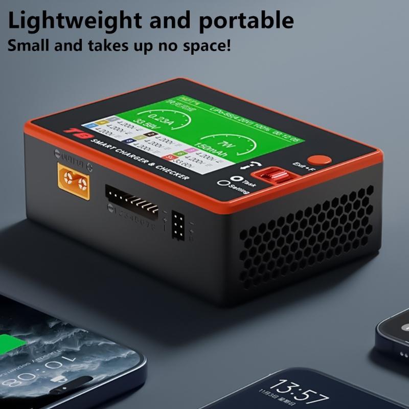 T8 650W 22A XT60 1-8S Efficient Drones Chargers Checkers with Innovative Magnetic for Convenient Portability