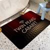 Thriller T-Twin TV P-Peaks Bathroom Mat Retro Multiple Choice Living Room Kitchen Rug Non-Slip Bedside Mats