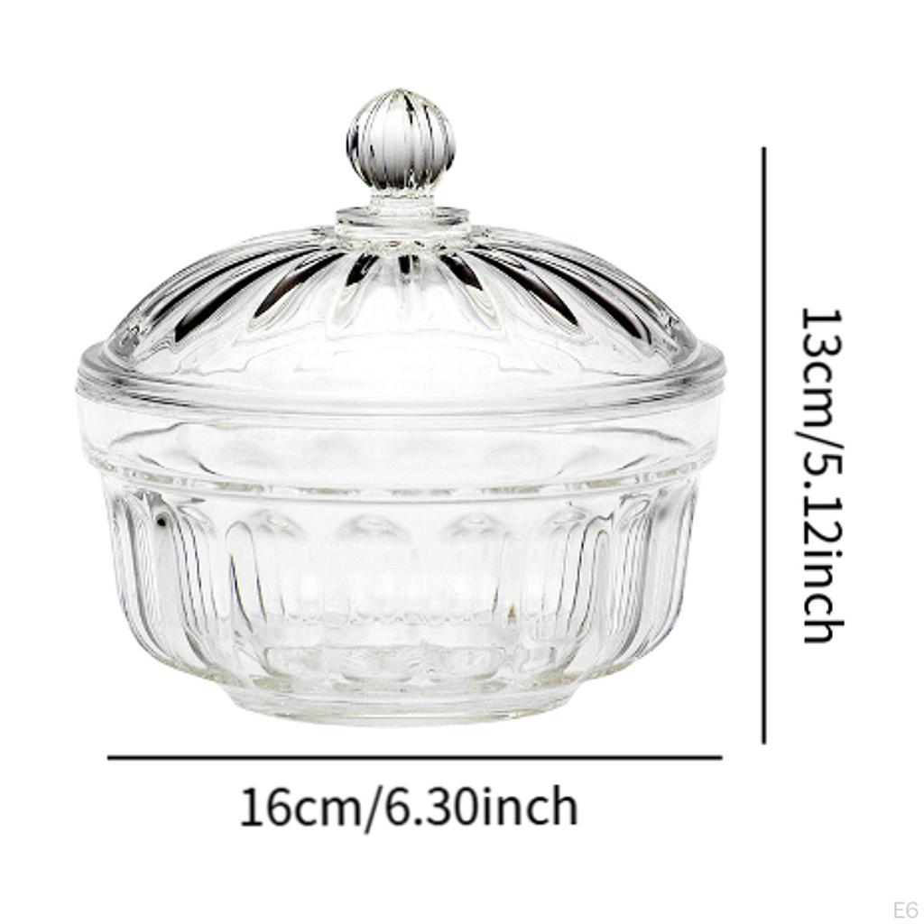 Cake Box Cosmetic Packing Can Snack Container Flower Tea for Home Dining Table