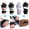 Women  Ski Gloves Winter Warm Windproof Waterproof Touch-Screen Fleece Non-slip Snowboard Snowmobile Cycling Skiing Gloves