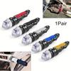 Universal 1pair  Motorcycle Rear Passenger Foot Pegs Pedals General Aluminum Alloy Footrest Modification