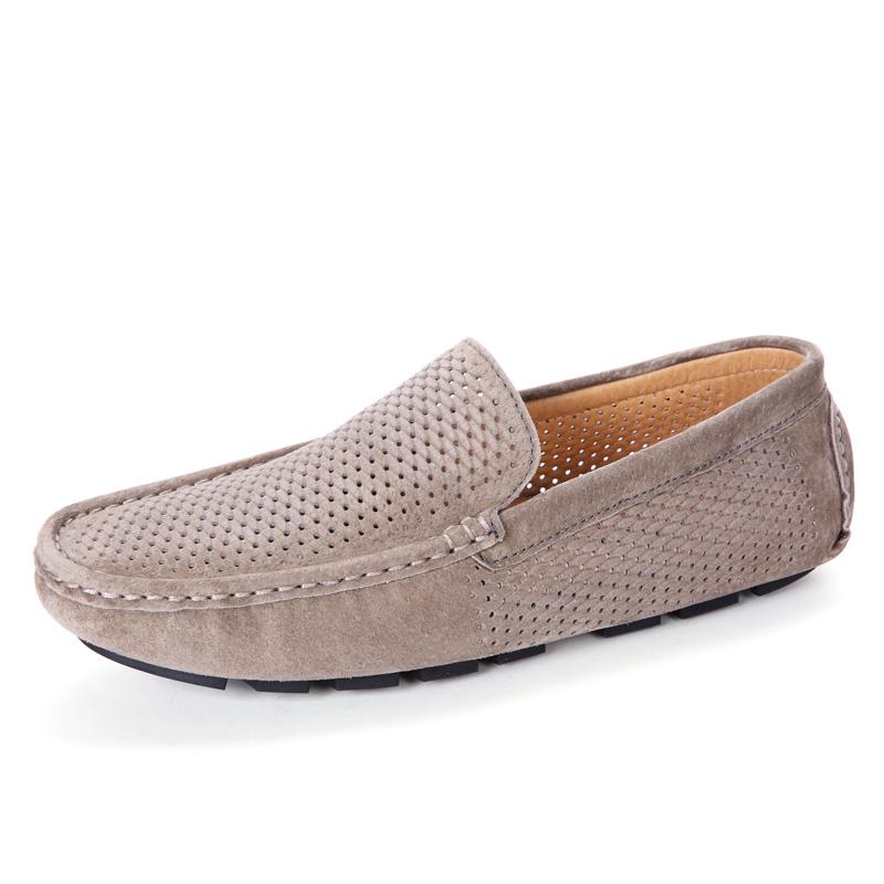Fashion Classic Loafers Slip On Driving Men Shoes Casual Moccasins Luxury Leather Suede Man Shoes Flats Male Adulto Footwear