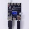 USB Cable Tester Board Data Line Test for DIY Electronic Products,Lightweight,Compact Portable