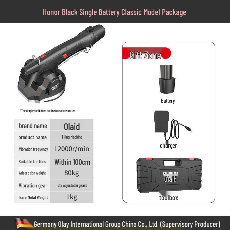 Auto Tile Leveler & Vibrator Paving Tool