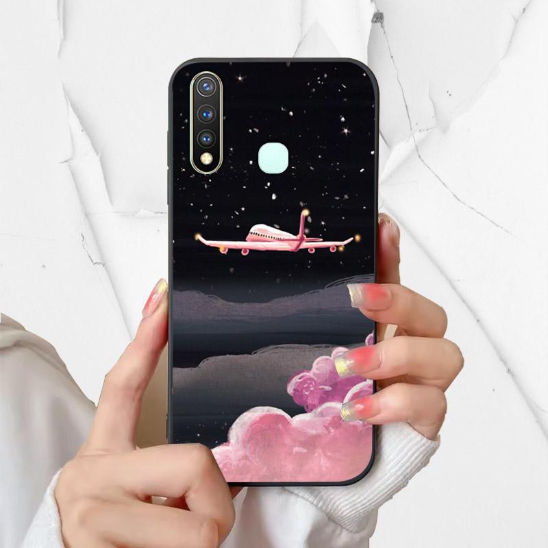 Чехол Для Vivo Y19 Y 19 Чехол Силиконовый Мягкий ТПУ Чехол Для Телефона Для Vivo Y19 1915 VIVOY19 Funda Capa Модный Ударопрочный Корпус Coque