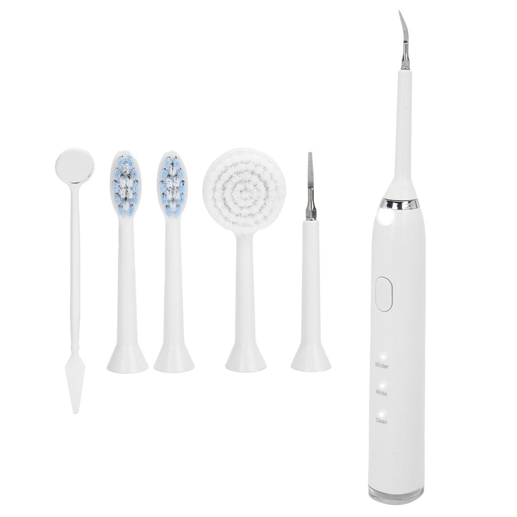 Многофункциональный ирригатор для полости рта с щеточкой для лица и зеркалом для полости рта, устройство для чистки зубов, белый цвет