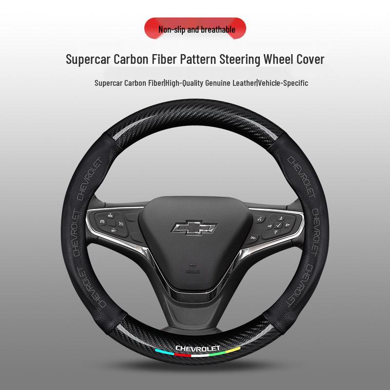 Chevrolet Steering Wheel Cover for Cruze, Sail, Trax, Malibu, Cavalier, and K5 Blazer