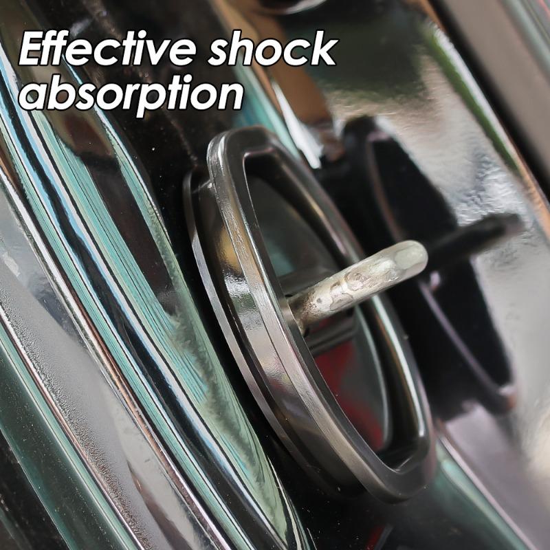 Амортизационная подушка для двери автомобиля, уплотнительная заглушка для защиты, силиконовые противоударные защитные наклейки, бесшумная демпфирующая подушка, аксессуары