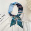 New Scarves Silk Scarves Women'S Spring And Autumn Season Long Decorative Professional Scarves Summer Thin Styles Paired With Shirts Stylish