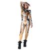 Mechanical Robot Jumpsuit for Women Steampunk Future Technology Bodysuits Cosplay Costume Zentai Suit