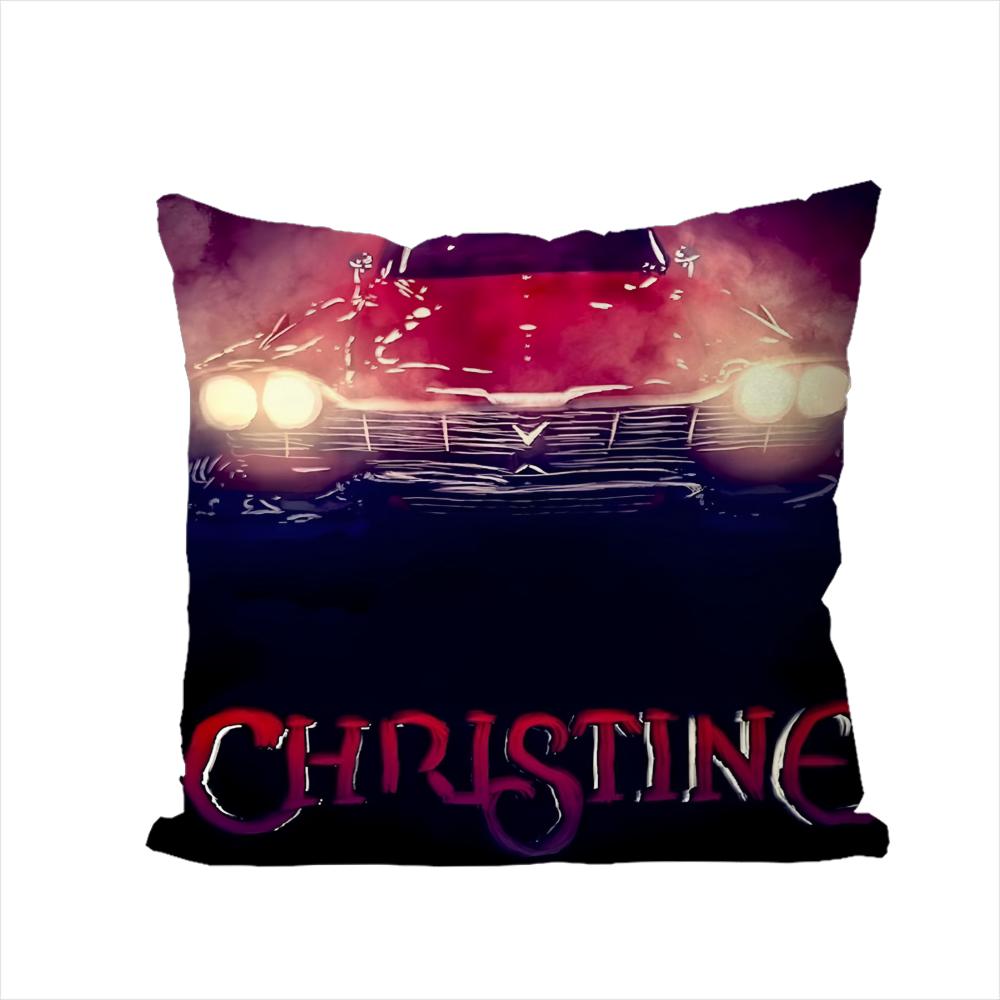 Чехол для подушки CChristine для автомобиля, дивана, декоративный для дома, двусторонний принт, плюшевая квадратная декоративная подушка, чехол