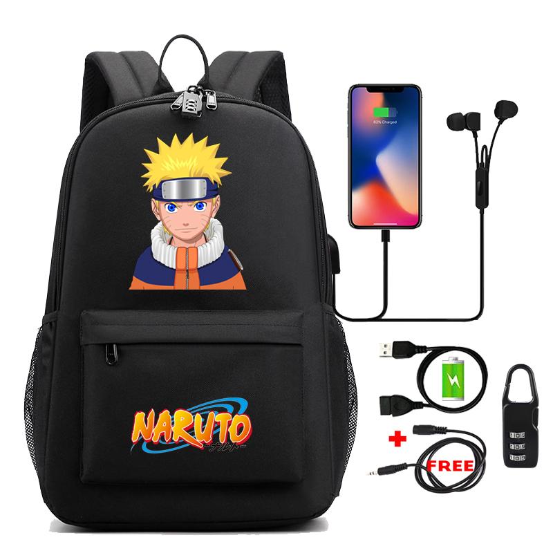 Рюкзак в стиле аниме «Снова в школу», рюкзак, студенческий школьный рюкзак для мужчин и женщин, USB-рюкзак для отдыха, дорожный рюкзак для подростков, сумки для мальчиков и девочек