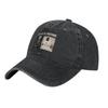 Кепка-бейсболка Rock Angine de Poitrine Band Джинсовая с потертостями Snapback Унисекс Стиль Для активного отдыха Регулируемая посадка Кепки Кепка