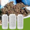 1 шт. Компостный ящик для червей для небольших цветочных горшков и сада, чай и трубка для экономии места ПВХ Ga C6U0