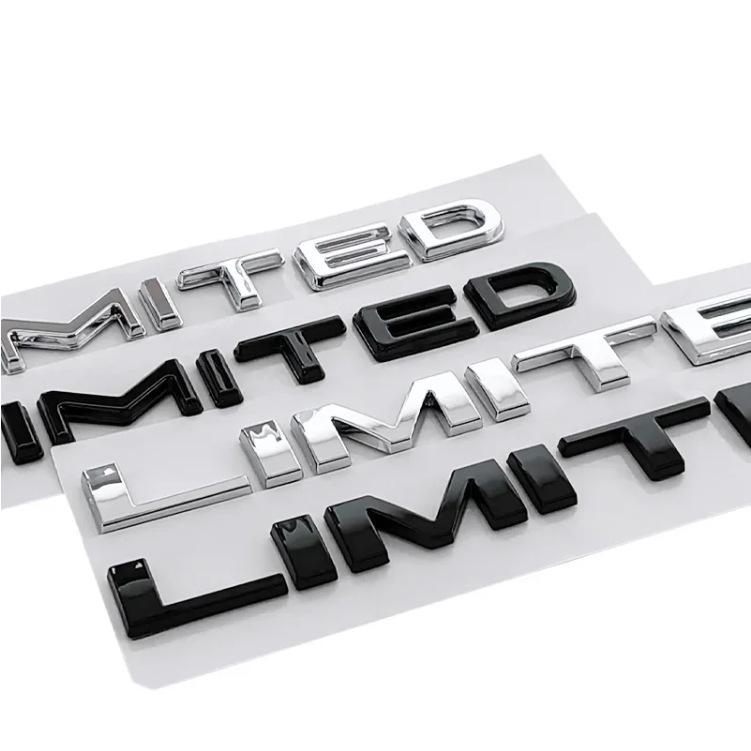 Premium LIMITED Emblem for High-End Jeep Wrangler Compass Customization