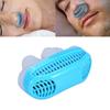 Blue Anti-Snoring Nose Clip Air Purifier Protective Cap Nasal Dilator Device Sleep Aid