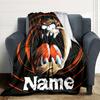 Custom Name Tom Jerry Adventure Party Blanket For Couch Bed Plush Cozy Fuzzy Blanket Super Soft Warm Blankets For Fall And Winter 0916102