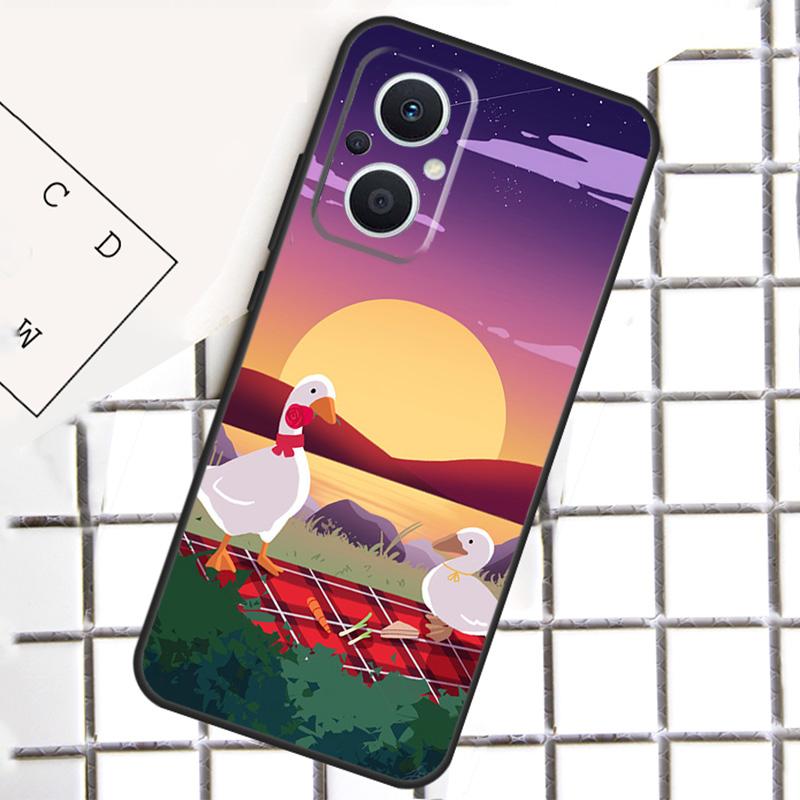 Untitled Goose Game Phone Case For OPPO Reno 7 8 Lite 8T 11 12 13 14 14F 10 Pro OPPO Find X8 X6 X5 Pro Cover