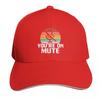 Youre On Mute Baseball Cap Kids Hat Luxury Hat Unisexs big size hat designer cap Golf Wear Unisex Womens