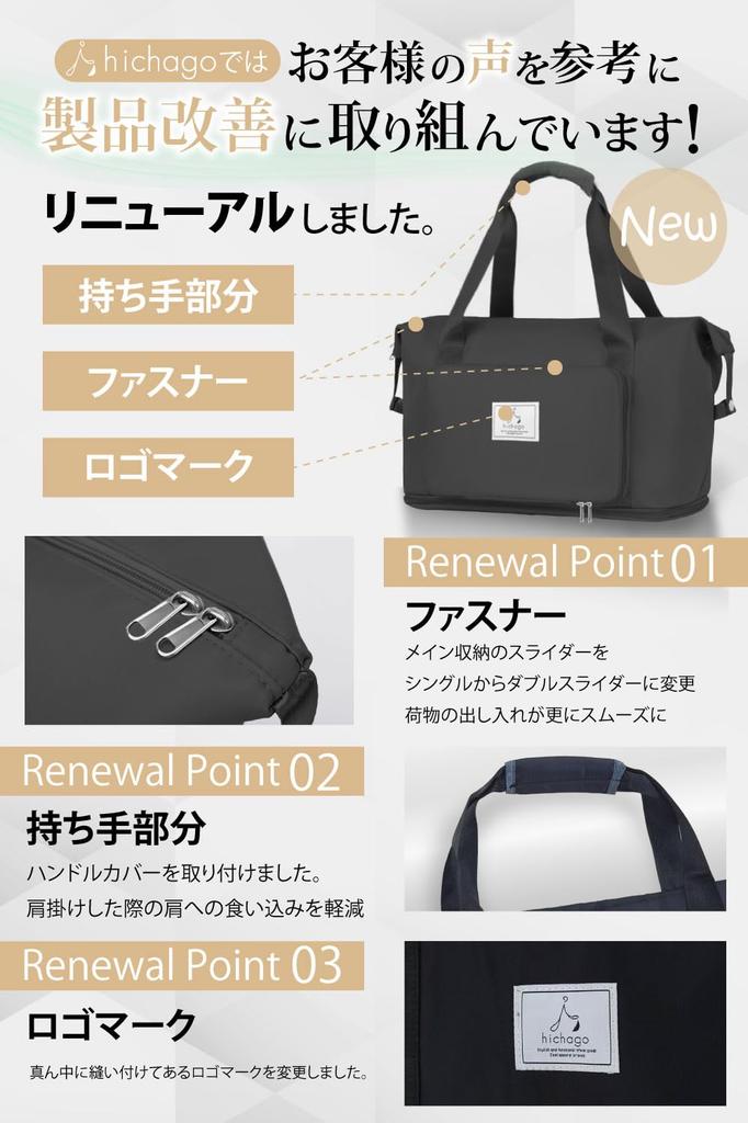 Хичаго Дорожная сумка большой вместимости расширяемая легкая для путешествий школьной поездки мужская женская сумка дополнительная сумка серебристый металл [складная] ручная кладь (Сакура розовая,