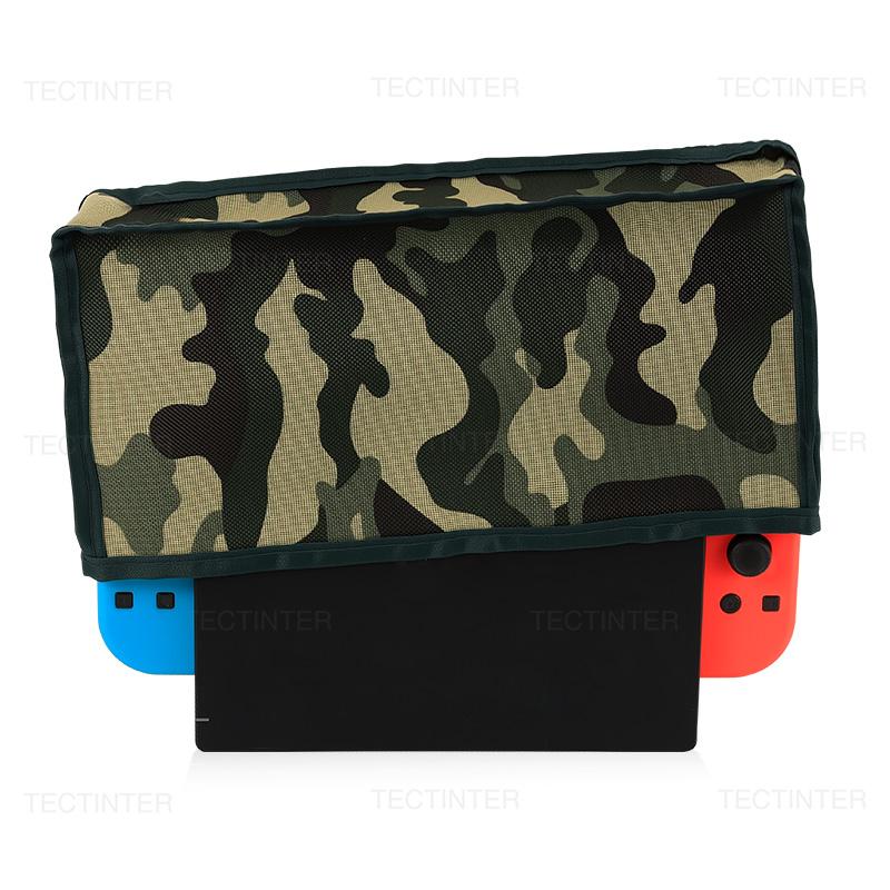 Пылезащитный чехол-накладка для Nintendo Switch Switch OLED Игровой консоли Пылезащитный чехол-рукав Защитный чехол для аксессуаров Switch