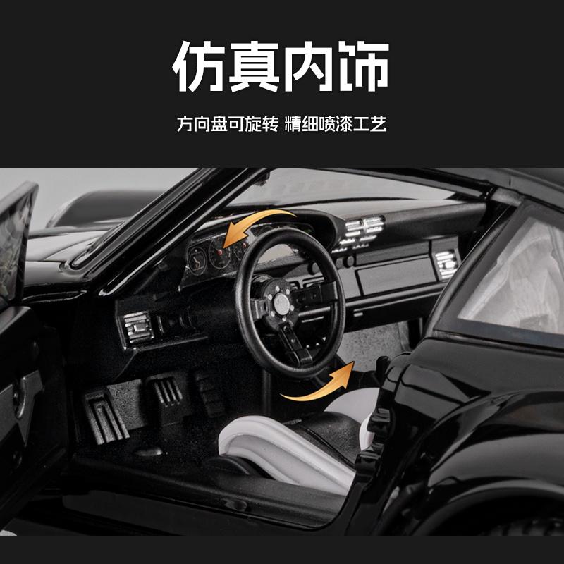 AKEZM1 1:22 Porsche RWB 993 Targa 911 Supercar Alloy Metal Diecast Model Car Home Decoration & Collectibles Hobby Display Ornaments Toy