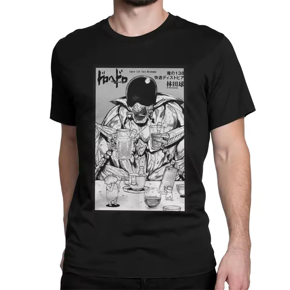 Men Women Shocking Dorohedoro T Shirt Anime Gothic Comics Cotton Hipster Short Sleeve Tees Birthday Present T-Shirt Streetwear