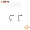 Танциз стерлингового серебра 925 пробы циркон серьги серьги-капли для женщин подарки на свадьбу