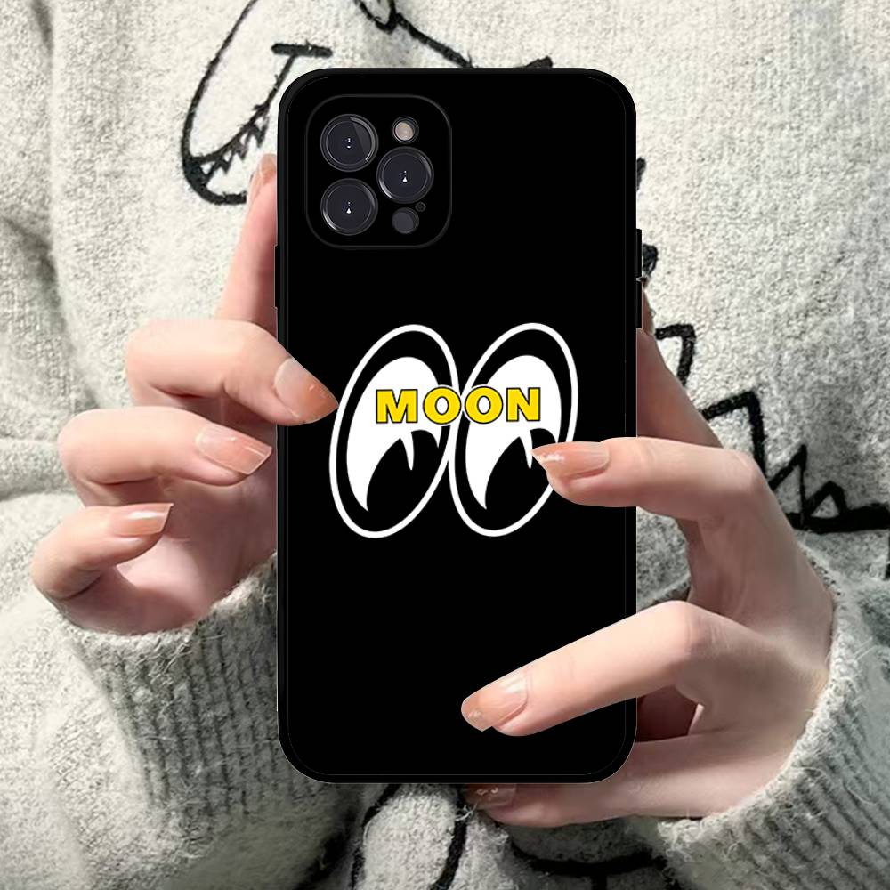 Чехол для телефона с принтом Mooneyes для iPhone 17 16 15 Plus X 14 11 12 13 Mini Pro Max