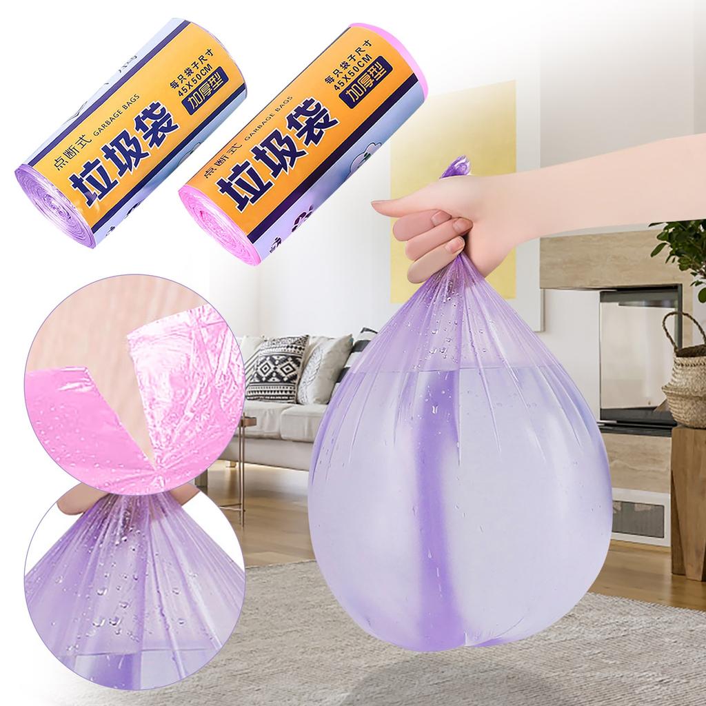 Trash Bags Handle Garbage Bags Trash Can Liners Bathroom Bedroom Office Car Home Waste Plastic Trash Can Liners