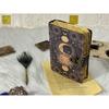 Sun and Moon Blank Spell Book of Shadows Handmade Grimoire Journal Junk Journal Witchcraft Journal Leather Gifts for Men and Women