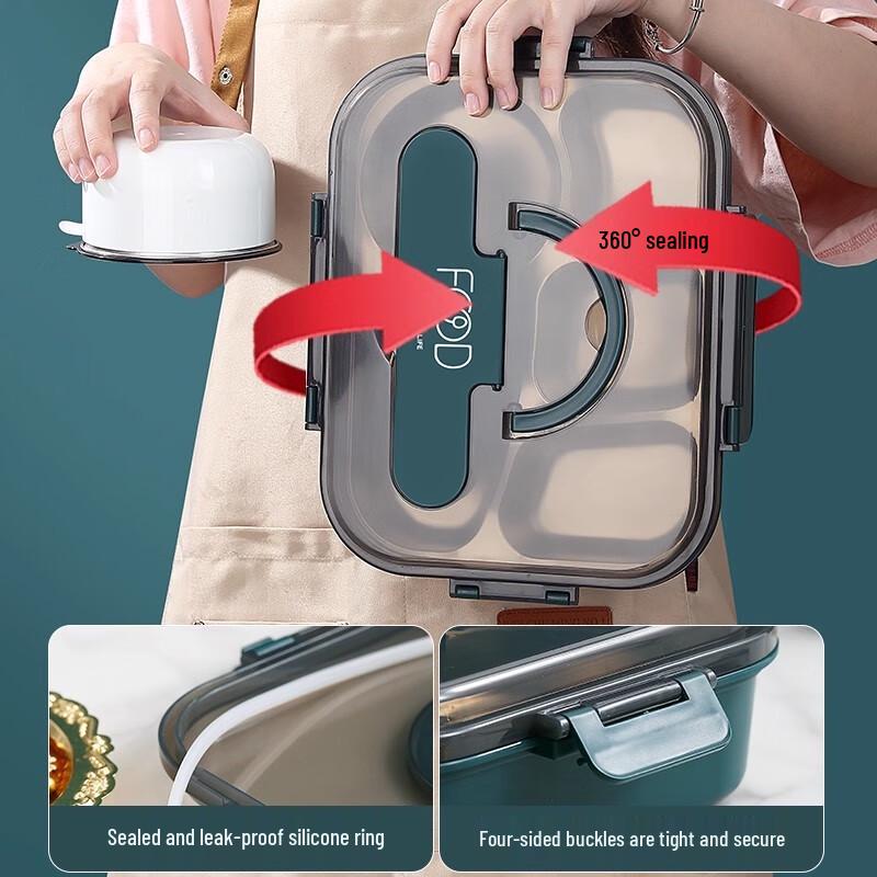 Large Capacity 316L Stainless Steel Insulated Lunch Box