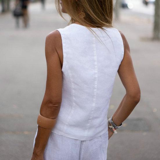 Мужской жилет-стойка с v-образным вырезом, однобортный однобортный однотонный кардиган, сохраняющий тепло, жилет в повседневном стиле, топы, осенне-зимний жилет без рукавов, женская куртка