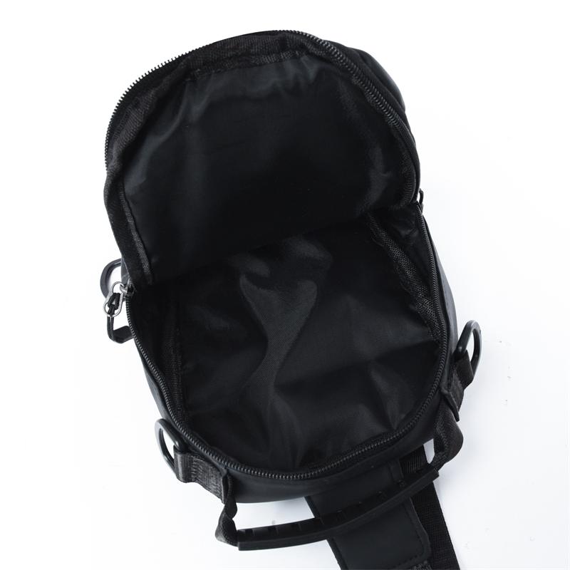 Многофункциональная сумка через плечо для мужчин с зарядкой через USB, нагрудная сумка для коротких поездок, водонепроницаемая сумка через плечо большой емкости