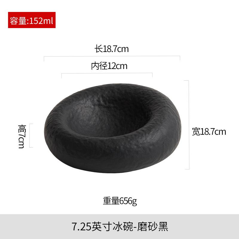 Керамическая двухслойная обеденная тарелка Наклонные десертные тарелки Тарелка для холодных блюд Суповые тарелки Фруктовая чаша Салатница Поднос для закусок