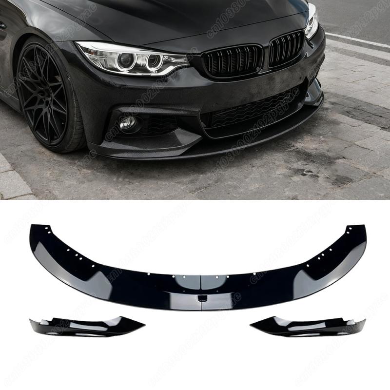 Для BMW 4 серии F32 F33 F36 M-Sport 2014 2015 2016 2017 2018 2019 2020 Передний бампер Губа Сплиттер Спойлер Диффузор Внешний BodyKit