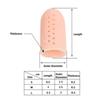 Silicone Separator Corns Calluses Blister Toe Protector Toe Separators Covers Tube With Holes