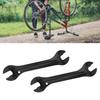 2Pcs Cone Wrench,Repair Removal Tool,Axle Nut Install Remover,Carbon Steel Double Sided Maintenance