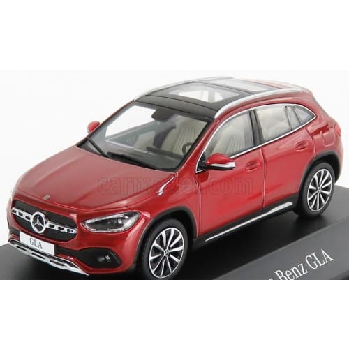 Spark Mercedes-Benz GLA 1/43 scale diecast model car, BENZ (H247) 2020 (Patagonia Red)