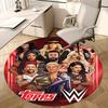 Коврик WWE Chair Round Rug - Ковер для офиса, Машинная стирка, Нескользящий, Подходит для гостиных, спален