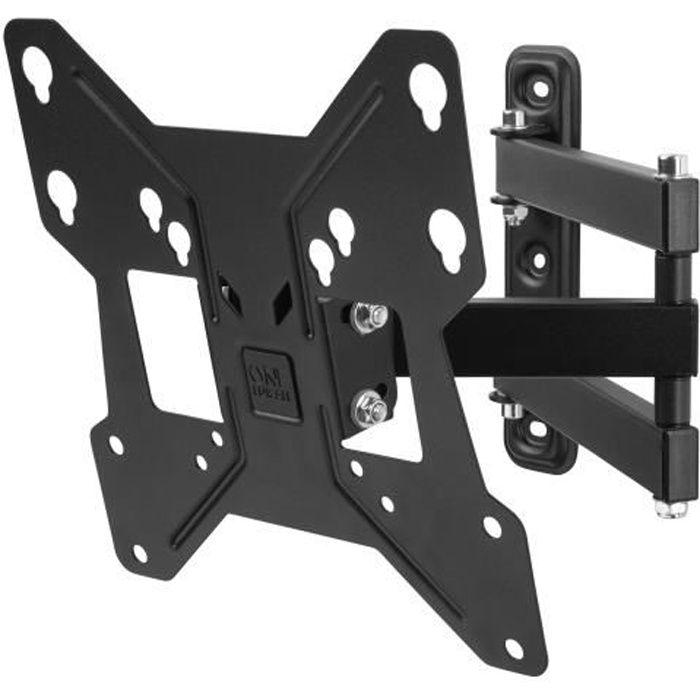 One For All WM2241 Tilting Wall Bracket (15°) and Adjustable (180 °) for TV from 13 To 43 (33 To 109cm) - Max Weight : 30kg
