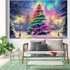 A Christmas party backdrop banner perfect for holiday decorations family gatherings and after-party settings.