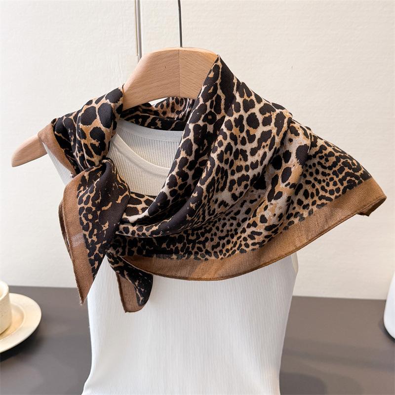 Горошек Стиль Елочка Узор Хлопок И Лен Маленький Квадратный Шарф Шелковый Шарф Имитация Бархата Головной Платок Шаль Шарф для Защиты от Солнца Женский Шарф