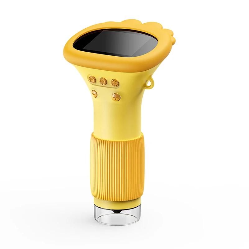 For Microscope Kids Children Microscope With 2 Inch Screen 1000X Zoom Mini Handheld Microscope Camera Christmas Birthday Gifts